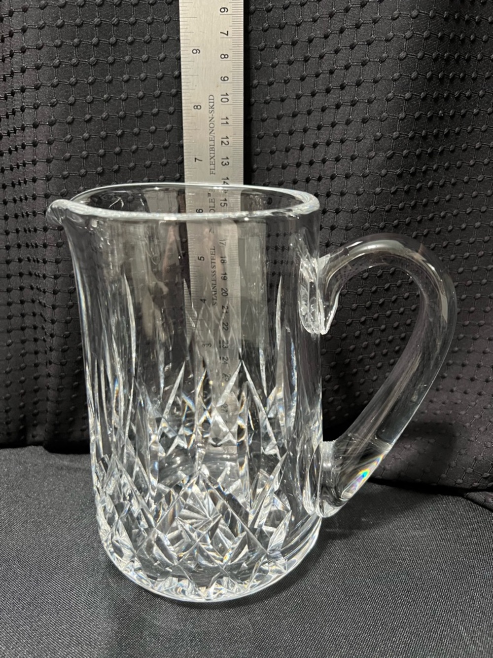 Waterford Lismore Crystal Cut Glass Pitcher